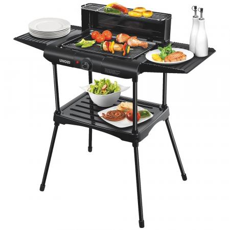 Unold Vario Barbecue-Grill 1.600 W Tisch- und Standgrill  schwarz