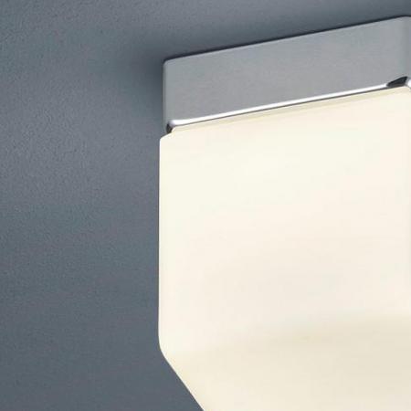 Helestra KETO LED Deckenleuchte chrom für Badezimmer geeignet