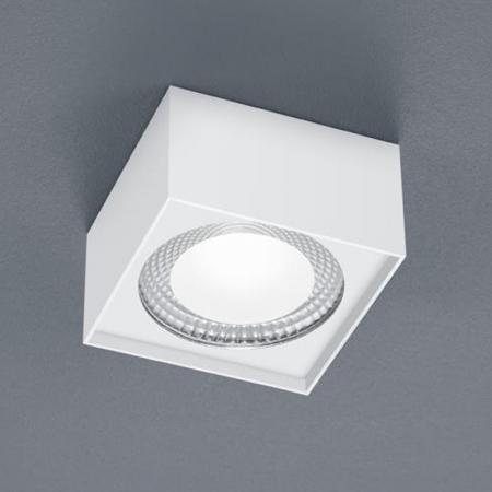 Helestra Kantiger LED Deckenstrahler KARI in mattem Weiß