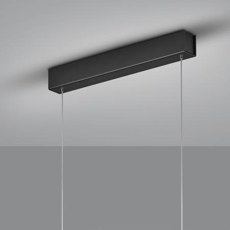 Helestra NEX LED Pendelleuchte in schwarz mit blendfreier Satinierung