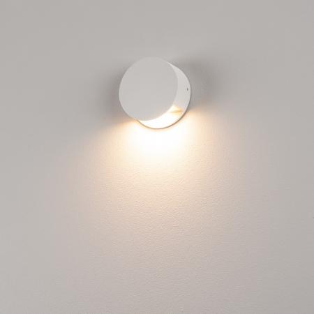 SLV 231010 PEMA LED Wandleuchte weiß  innen und außen inkl.warmweiße LED IP44