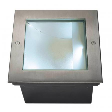 SLV 229381 DASAR LED SQUARE quadratischer Bodeneinbaustrahler mit Hochleistungs-LED IP67