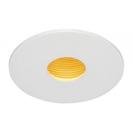  SLV 114481 H-LIGHT LED-Einbaustrahler in mattiertem Weiß schlicht und elegant für die Decke warmweißes Licht IP20 Innen