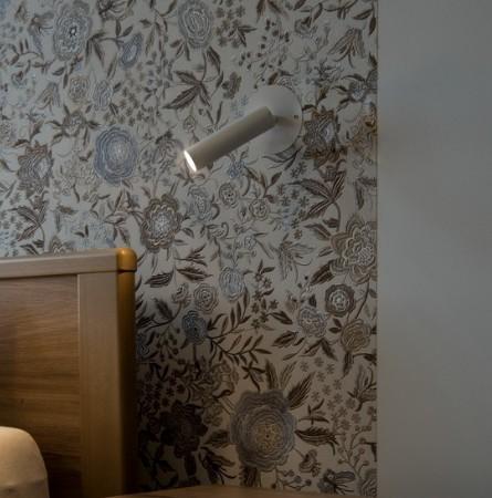 Aparter schlanker MILAN LED Wandeinbau Strahler in weiß Wohnbeleuchtung SLV 152381