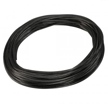 SLV 139030 NIEDERVOLT-SEIL, für TENSEO Niedervolt-Seilsystem, schwarz, 4mm², 20m