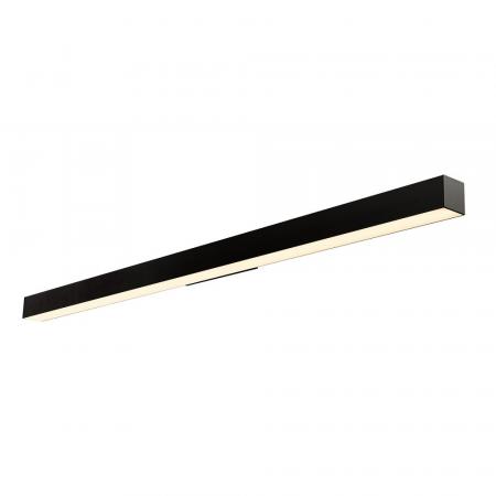 Lichtleiste hochmoderne 142cm Q-LINE LED Wandleuchte in Black für Spiegel und Raumausleuchtung SLV 1000669