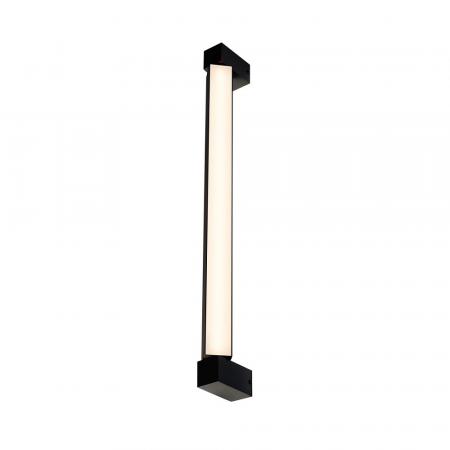 Vertikal oder Horizontal montierbare drehbare LED-Wandleuchte LONG GRILL in schwarz 3000K SLV 1001020