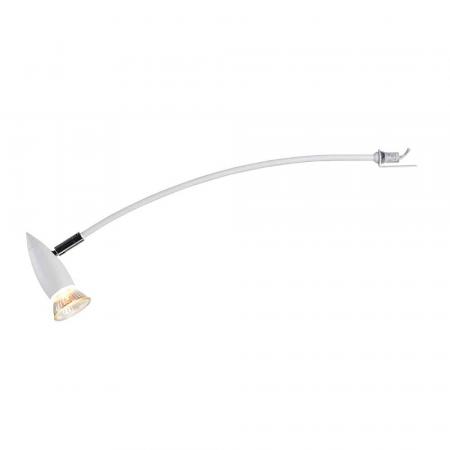 LED-Displayleuchte 46cm langer Arm weiß inkl Anschlussbox SLV 1002860