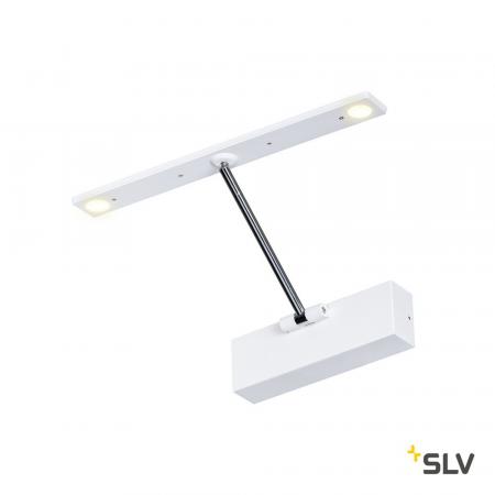 Bilderleuchte UV-frei RETRATO schwenkbar in weiß mit warmweiß LED-Licht SLV 1002960