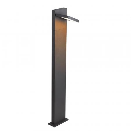 SLV 1002992 ABRIDOR POLE 100cm hohe elegante LED Wegeleuchte anthrazit mit drehbarem Kopf und umschaltbarer Farbtemperatur IP55