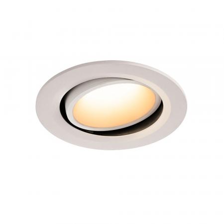 SLV 1003662 NUMINOS MOVE DL L Indoor LED Deckeneinbauleuchte weiß/weiß 3000K 20° dreh- und schwenkbar