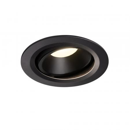 SLV 1003679 NUMINOS MOVE DL L Indoor LED Deckeneinbauleuchte schwarz/schwarz 4000K 55° dreh- und schwenkbar