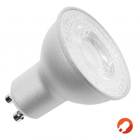 SLV 1005081 LED Spot QPAR51 GU10 4000K grau dimmbares neutralweißes Licht mit hoher Farbwiedergabe CRI90