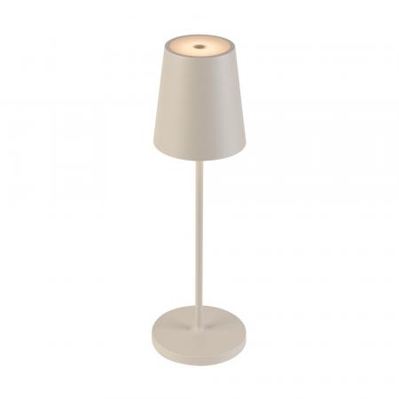 SLV 1007697 VINOLINA TWO Tischleuchte Akku IP65 2200/2700/3000K TOUCH beige