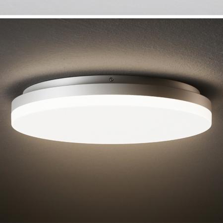 Dimmbare blendfreie LED-Deckenleuchte Flurlampe ø27cm 29W warmweißes Licht IP20 Sigor