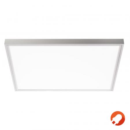 Sigor Ultra Flaches LED-Panel Aufbau weiß 62x62cm 36W 4000K 4320lm UGR<22 IP20