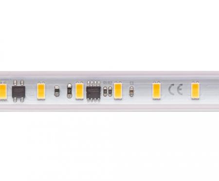 25 Meter Außen LED-Streifen IP65 14W 230V 1230lm Ra90 warmweiß 2700K