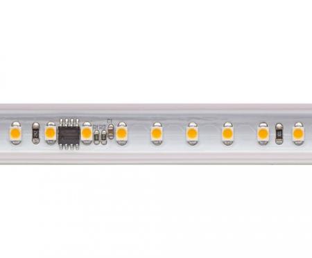 25 Meter Außen LED-Streifen IP65 8W 230V 580lm Ra90 warmweiß 3000K