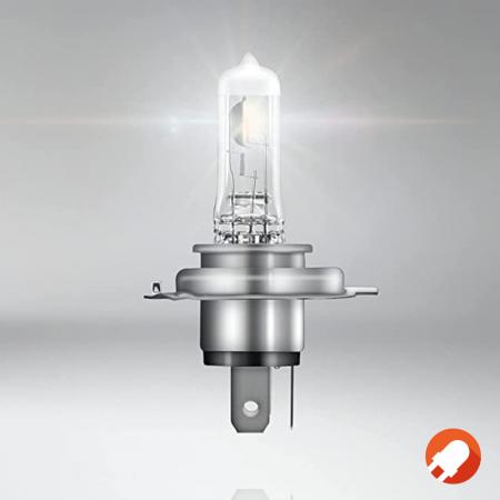 OSRAM P43t NIGHT BREAKER SILVER H4 Scheinwerferlampe mit Leuchtweite von bis zu 130 m