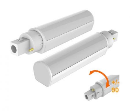 OSRAM DULUX DE13 LED 2Pin G24q-1 6W wie 13W 3000K warmweiß HF für EVG mattiert