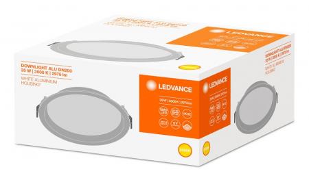 LEDVANCE DOWNLIGHT ALU 200 35 W 3000 K IP44/IP20 WT