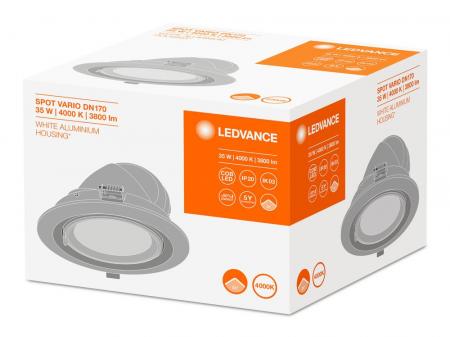 Aktion: Nur noch angezeigter Bestand verfügbar - LEDVANCE SPOT VARIO 170 35 W 4000 K 24DEG WT