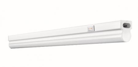 60cm LED Lichtleiste LEDVANCE Linear Compact Switch mit Schalter 8W 3000K warmweißes Licht - Unterbauleuchte