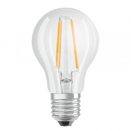 OSRAM E27 LED Retrofit Classic LED Lampe 6,5W wie 60W 2700K warmweiß mit Filamentfäden