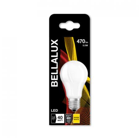 BELLALUX LED Leuchtmittel A40 E27 wie 40 Watt Warmweiße Birne Matt