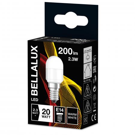 BELLALUX SPECIAL T26 E14 LED Lampe MATT 2.3W wie 20W warmweiß