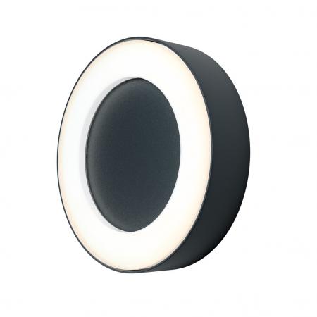Moderne Runde LEDVANCE LED Terrassenleuchte Endura Style Ring anthrazit