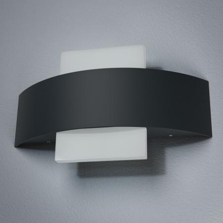 LEDVANCE LED Außen Wandleuchte Endura Style dunkelgrau/weiß IP44