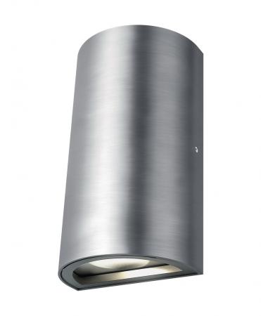 LEDVANCE Halbrunde LED Wandleuchte Endura Style UpDown 12W aus Aluminium IP44