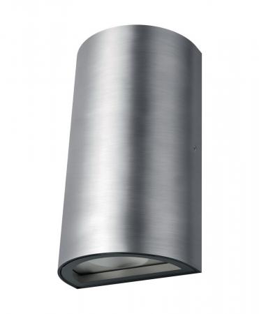 LEDVANCE Halbrunde LED Wandleuchte Endura Style UpDown 12W aus Aluminium IP44