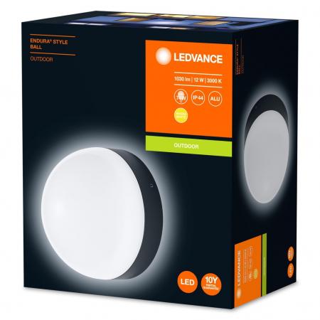  Aktion: Nur noch angezeigter Bestand verfügbar - LEDVANCE LED Wandleuchte Endura Style Ball in anthrazit IP44 -