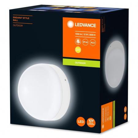 Aktion: Nur noch angezeigter Bestand verfügbar - LEDVANCE LED Wandleuchte Endura Style Ball 12W in Weiß IP44