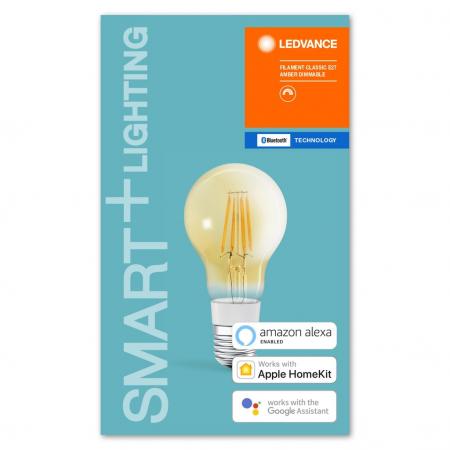 Aktion: Nur noch angezeigter Bestand verfügbar - LEDVANCE SMART+ Bluetooth LED Lampe DIMM 45 5.5W 2500K E27