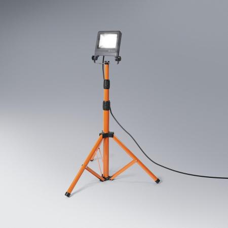 LEDVANCE LED WORKLIGHT 30W 840 4000K IP65 Floodlight mit Stativ grau/orange