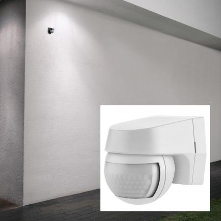 LEDVANCE Sensor Wall Outdoor Bewegungsmelder Aufbau IP44 weiß