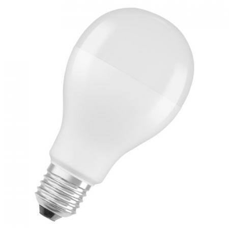 6 x Leistungsstarke matte OSRAM E27 STAR Classic LED Lampe 19W wie 150W 2700K warmweiß Birnenform