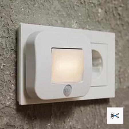 LEDVANCE Nachtlicht & Steckdosenlampe LUNETTA Hall Sensor Weiß Sensor Flurbeleuchtung Treppenbeleuchtung Kellerbeleuchtung