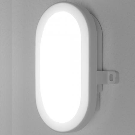 LEDVANCE LED Außen- und Fechtraum Wandleuchte BULKHEAD 4000K IP54 in Weiß