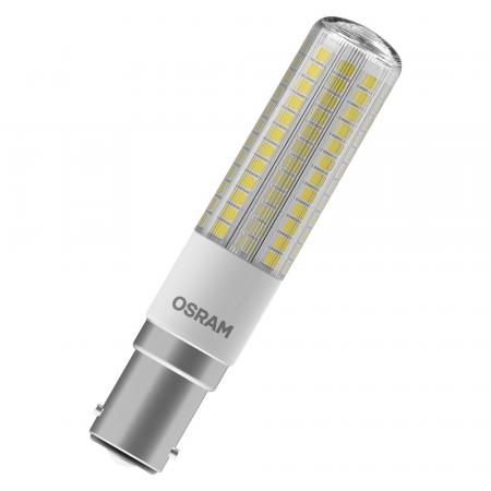 Nur noch angezeigter Bestand verfügbar: OSRAM B15d LED Lampe Special T SLIM 2700K 6,3W wie 60W Kolbenform schlank