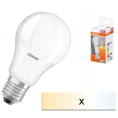 OSRAM LED E27 Glühbirne opalweiß 10W wie 75W neutralweiß Schraubsockel