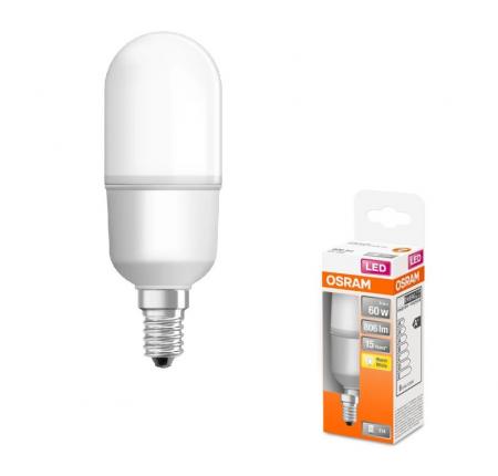 OSRAM E14 LED STAR STICK Kolbenform 8W wie 60W warmweißes Licht