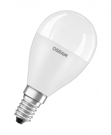 OSRAM E14 LED Lampe weiß gefrostet blendreduziertes warmweißes Licht 8W wie 60W