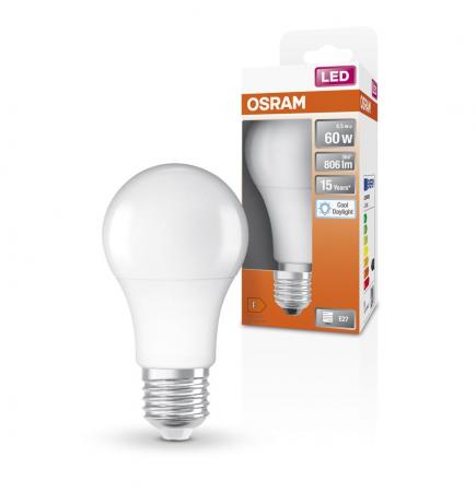 OSRAM E27 LED Lampe STAR matt wie 60W tageslichtweiß Arbeitslicht