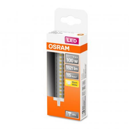 Osram R7s LED Slim LINE 118mm Stablampe 12W wie 100W warmweißes Licht