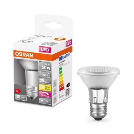 OSRAM E27 LED SUPERSTAR Reflektor dimmbar PAR20 36° 5W wie 50W warmweisses Licht