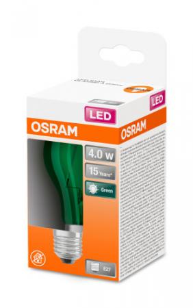 OSRAM LED STAR Lampe 15 DécorGreen 4W warmweiß E27